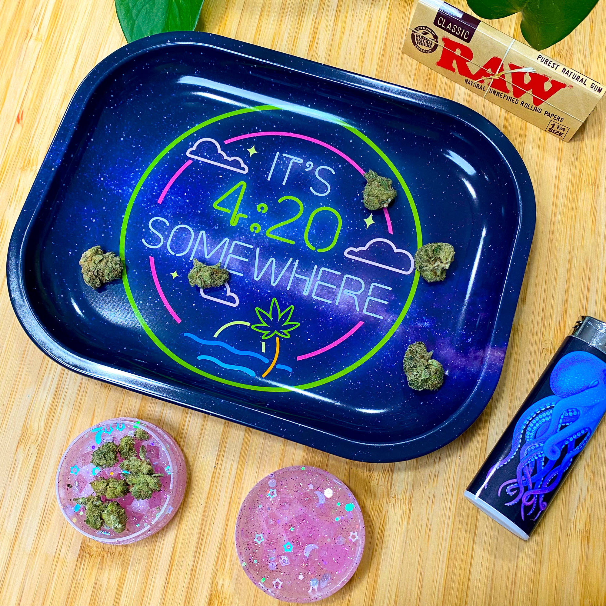 painted rolling tray ideas
